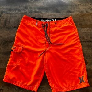 Hurley Men's Orange Swim Shorts